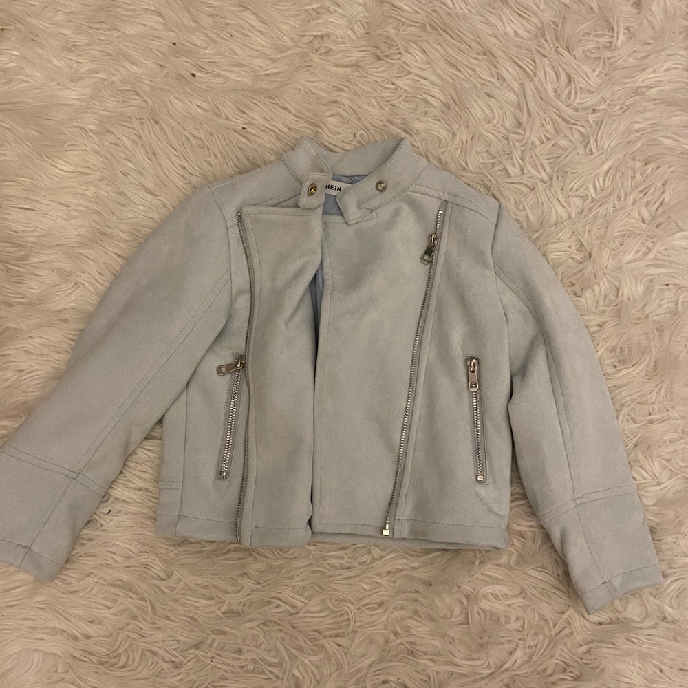 SHEIN Soft Blue Jacket
